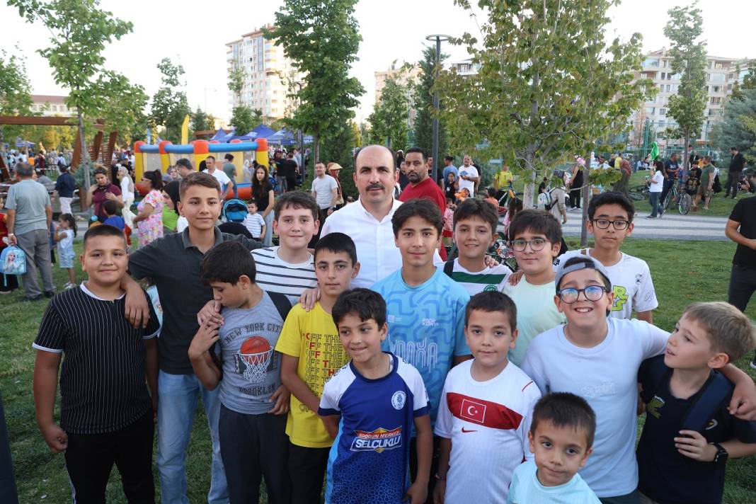 Konya'da 3 park cıvıl cıvıl oldu! Sıra diğer 31 parkta 4